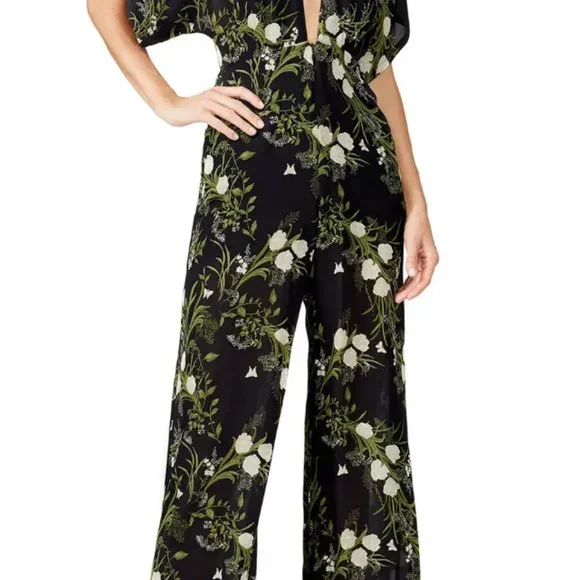 Reformation Lemongrass Jumpsuit Anastasia Size 6 - Picture 4 of 11